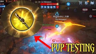 Mir4  Testing PVP Legendary Weapon [upl. by Soutor323]