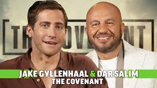 The Covenant Interview Jake Gyllenhaal amp Dar Salim on Working with Guy Ritchie [upl. by Yrallam]