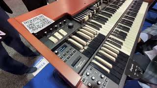 Viscount Legend Soul 273 organ at NAMM 2022 [upl. by Eendys]