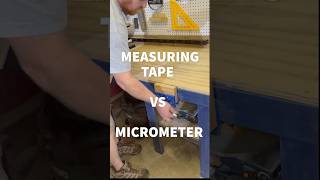 Measuring Tapes vs Micrometer shorts [upl. by Kitti693]