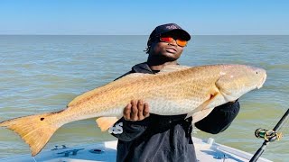 Season 4 Texas Red fishing Catching monster redfish amp black drum bullreds ntotv nflplayer [upl. by Xuaegram]