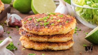 Potato pancakes recipe with herbs and garlic delicious and SIMPLE Bramboráky [upl. by Latihs]