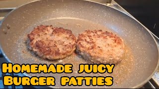 KUNG MATUTUNAN MO TONG GAWIN DI MO NA KELANGANG MAGRESTUARANT PA  HOMEMADE JUICY BURGER PATTIES [upl. by Ennaharas]