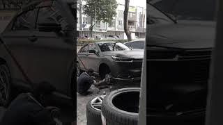 Velg Mobil SSW S380 ft HRV  otomax store otomaxstore velgmobil hrv hondahrv hrvmodifikasi [upl. by Annahsohs607]