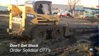 Camoplast Solideal Over The Tire Tracks OTT For Skid Steer [upl. by Yssep]