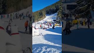 How Busy Is Bansko Ski Resort Live Update skiing bulgaria bansko slopes snow snowboarding [upl. by Iatnahs323]