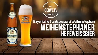 Weihenstephaner Hefeweissbier  Bayerische Staatsbrauerei Weihenstephan  Uma Cerveja Por Dia 0251 [upl. by Winfrid194]