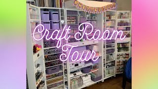 Craft Room Tour Featuring The Dreambox And Dreamcart By Create Room [upl. by Nosyla]