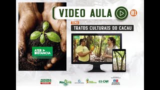 ATER A DISTÂNCIA Videoaula 01 “Tratos Culturais do Cacau” [upl. by Gerge466]