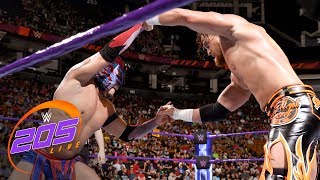 Kalisto vs Buddy Murphy WWE 205 Live Aug 28 2018 [upl. by Asher843]