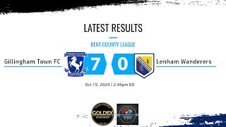 Gillingham Town FC 7 x 0 Lenham Wanderers FC [upl. by Eninaj]