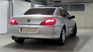 Peugeot 406 Coupé 3l v6  Sound exhaust [upl. by Collin]