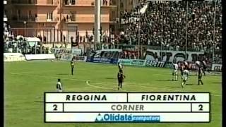 REGGINA FIORENTINA STAGIONE 1999 2000 primo tempo [upl. by Liliane]