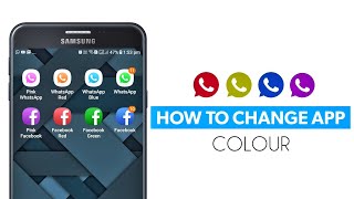 How to change app colour on Android Hindi [upl. by Starbuck]