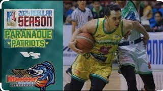 PHILMPBL Zamboanga family brand sardines VS Parañaque Patriot [upl. by Yesrod]