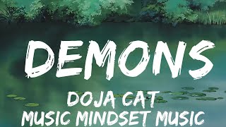 Doja Cat  Demons Lyrics  25mins  Feeling your music [upl. by Cherice]