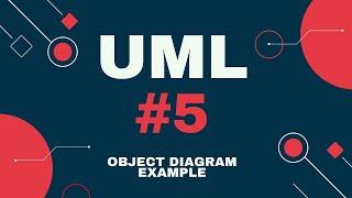 UML Basics with PlantUML 5 Object diagram  Example [upl. by Vassar]