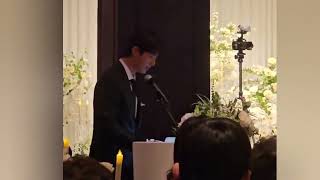 BTS Jin attended his close friends wedding edufactz [upl. by Itnahsa]