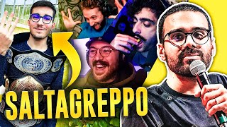 DARIO MOCCIA e la TOMODACHI intervistano il campione del mondo di Destiny SALTAGREPPO  MULTI POV [upl. by Rabbi]