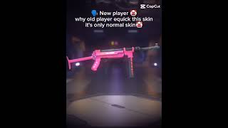 🗣️You equick this skin ☠️ freefire gaming [upl. by Mcgray671]