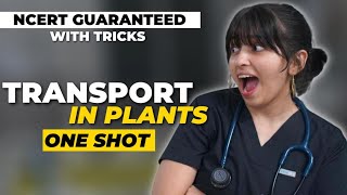 Transport in Plants One shot  Class 11th  NCERT Crash Course [upl. by Ameer872]