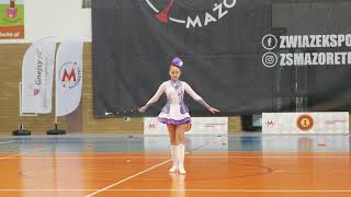 Mażoretki Diament Płońsk solo baton  Majorettes  OLECKO [upl. by Ylrahc]