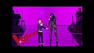 Maître Gims  Estce que tu maimes  Jenifer et Natihei  The Voice Kids France 2019  Finale [upl. by Spain]