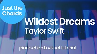 Piano Chords  Wildest Dreams Taylor Swift [upl. by Saville]