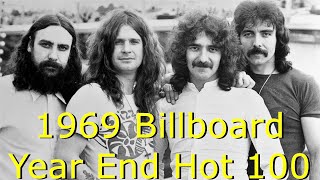 1969 Billboard YearEnd Hot 100 Singles  Top 50 Songs of 1969 [upl. by Mccord]