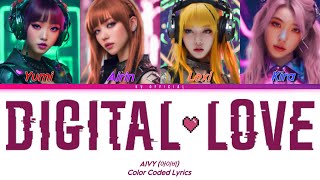 아이비 AIVY DIGITAL LOVE Color Coded Lyrics [upl. by Uhthna]