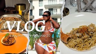 DAILY VLOG  A DAY SPENT WITH TRAP 10 [upl. by Ariada]