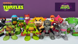 NickelodeonTeenage Mutant Ninja Turtles HalfSHell Heroes Toys [upl. by Hutton]