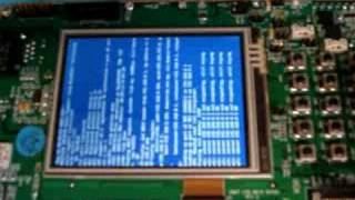 OMAP35x Embedded Linux amp TFT Display with Touchscreen [upl. by Tobe539]