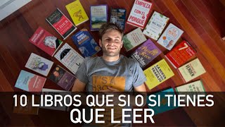 10 Libros que te CAMBIAN la VIDA Y en que ORDEN Leerlos 😉 [upl. by Yelich918]