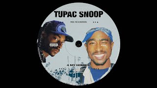 FREE G Funk x 2pac x Snoop Dogg Type Beat  4 My Homiez  90s West Coast Instrumental [upl. by Anitsuj609]