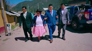 Matrimonio de Darío y fany en Uripa Chincheros Apurimac  Perú Bloque 1 [upl. by Auqinahc]