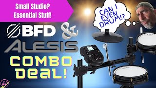 BFD3 plugin and the Alesis Nitro Special EDrum kit a guitar players take [upl. by Humfried]