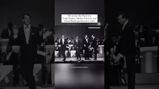 The Rat Pack Trio Frank Sinatra Sammy Davis Jr and Dean Martin perform live￼ 1965 [upl. by Agata]