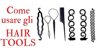 Come usare ACCESSORI PER CAPELLI 🔥🔥  HairBeautyStar [upl. by Nylirad]