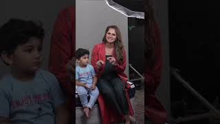 Sania Mirza paly a act in drama with her son azhaanvirlshorts virlshorts [upl. by Nila801]