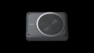 Sony XSAW8 8Inch Powered Under Seat Sub woofer with Wired Remote Control XSAW8 [upl. by Colson]