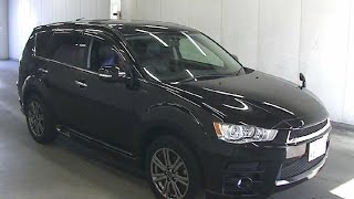 MITSUBISHI OUTLANDER BLACK ROADEST EDITION WITH SUNROOF 2012 [upl. by Tound134]