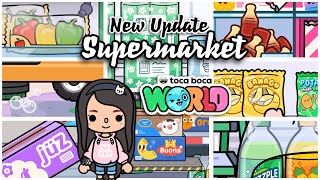 NEW SUPERMARKET IN TOCA BOCA WORLD 😱🤩  TOCA BOCA NEW UPDATE  NecoLawPie [upl. by Areik]