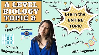 Topic 8 A level Biology  Learn the ENTIRE gene expression topic for A level in an hour [upl. by Darcie]