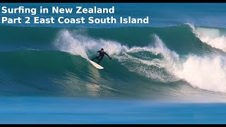 Surfing in New Zealand Part 2 Surf Video East Coast [upl. by Gefen13]