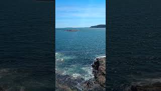 the Atlantic Ocean view from the great head trail Acadia national Park [upl. by Thanasi]