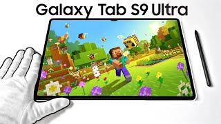 Samsung Galaxy Tab S9 Ultra  Best Android Tablet Minecraft PUBG Genshin Impact [upl. by Ettennaj]