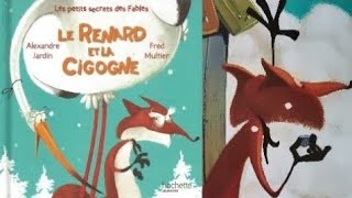 Une pause lecture avec Le renard et la cigogne 🦊 [upl. by Igal]