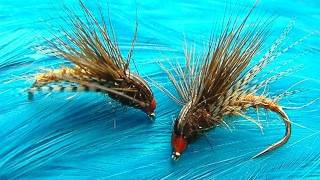 Tying a Cinnamon amp Brown Emerger Caddis by Davie McPhail [upl. by Essa996]