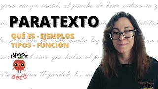 📕 Paratexto qué es ejemplos tipos y función  Todo lo que tenés que saber  Eterna Lectura 📚 [upl. by Burdett]